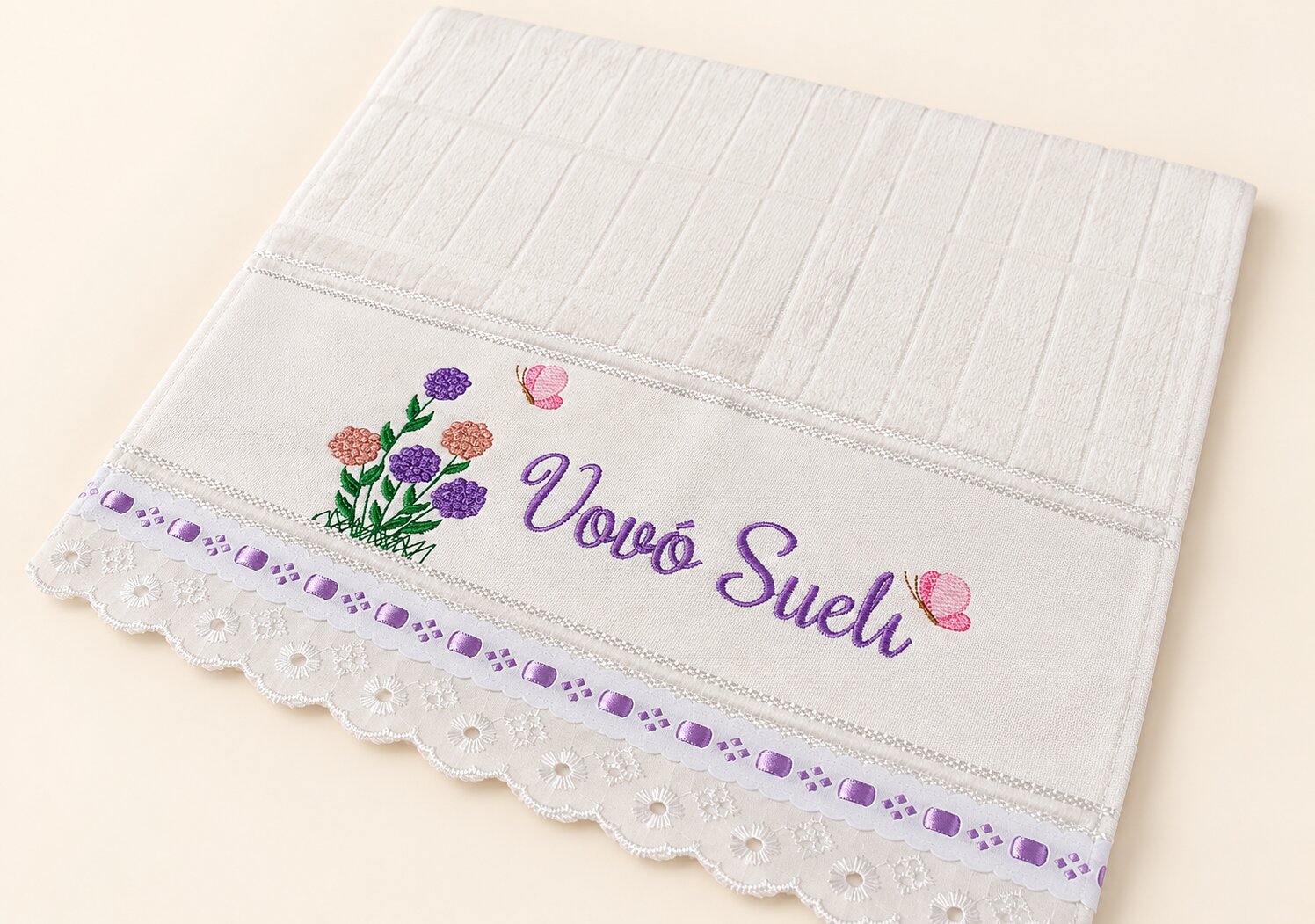Toalha de Rosto Personalizada